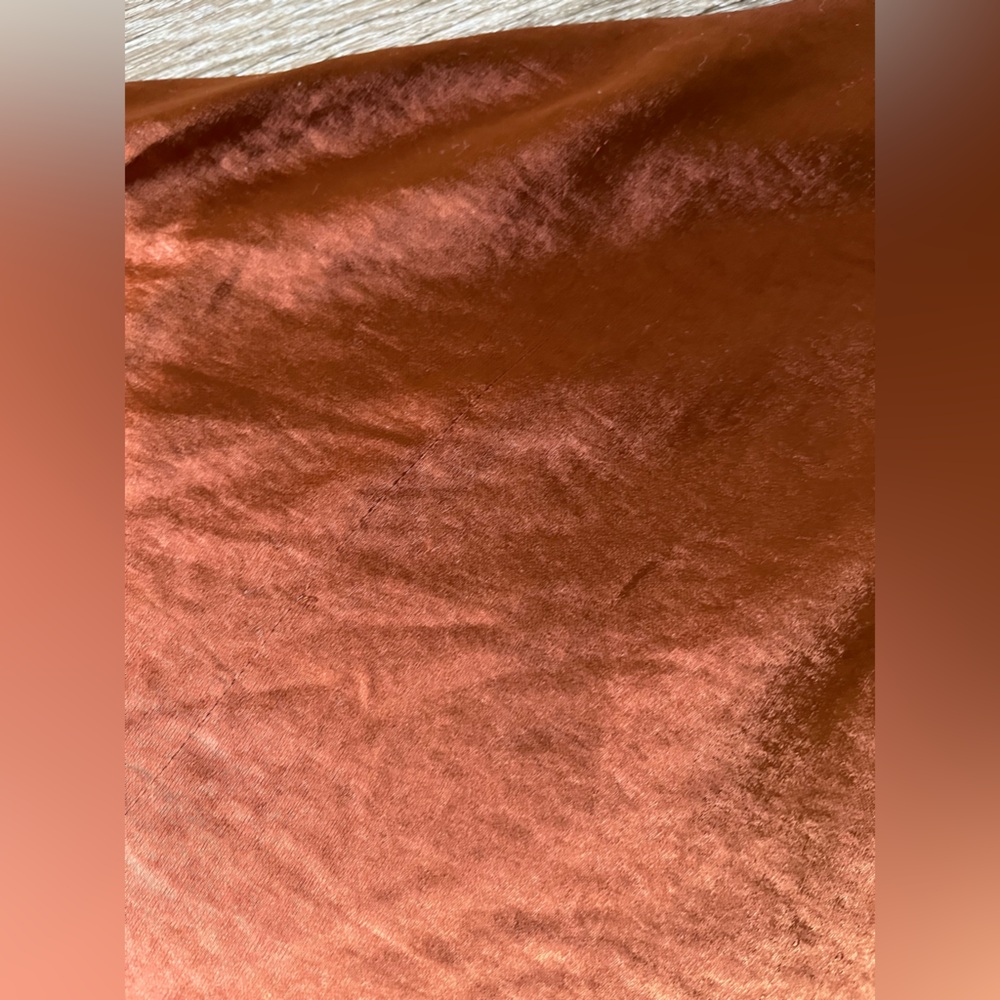 Line & Dot Rust/Copper Halter Dress - Picture 10 of 10